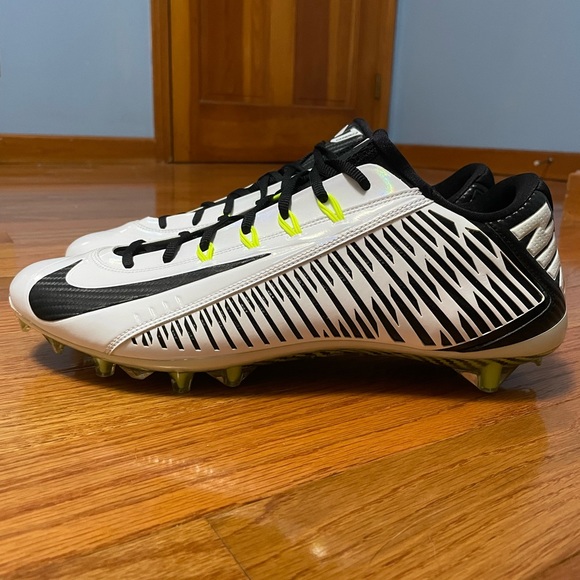 Size 15- Nike Vapor Carbon 2014 Elite Men's Football Cleats Style 631425-100. - Picture 2 of 12